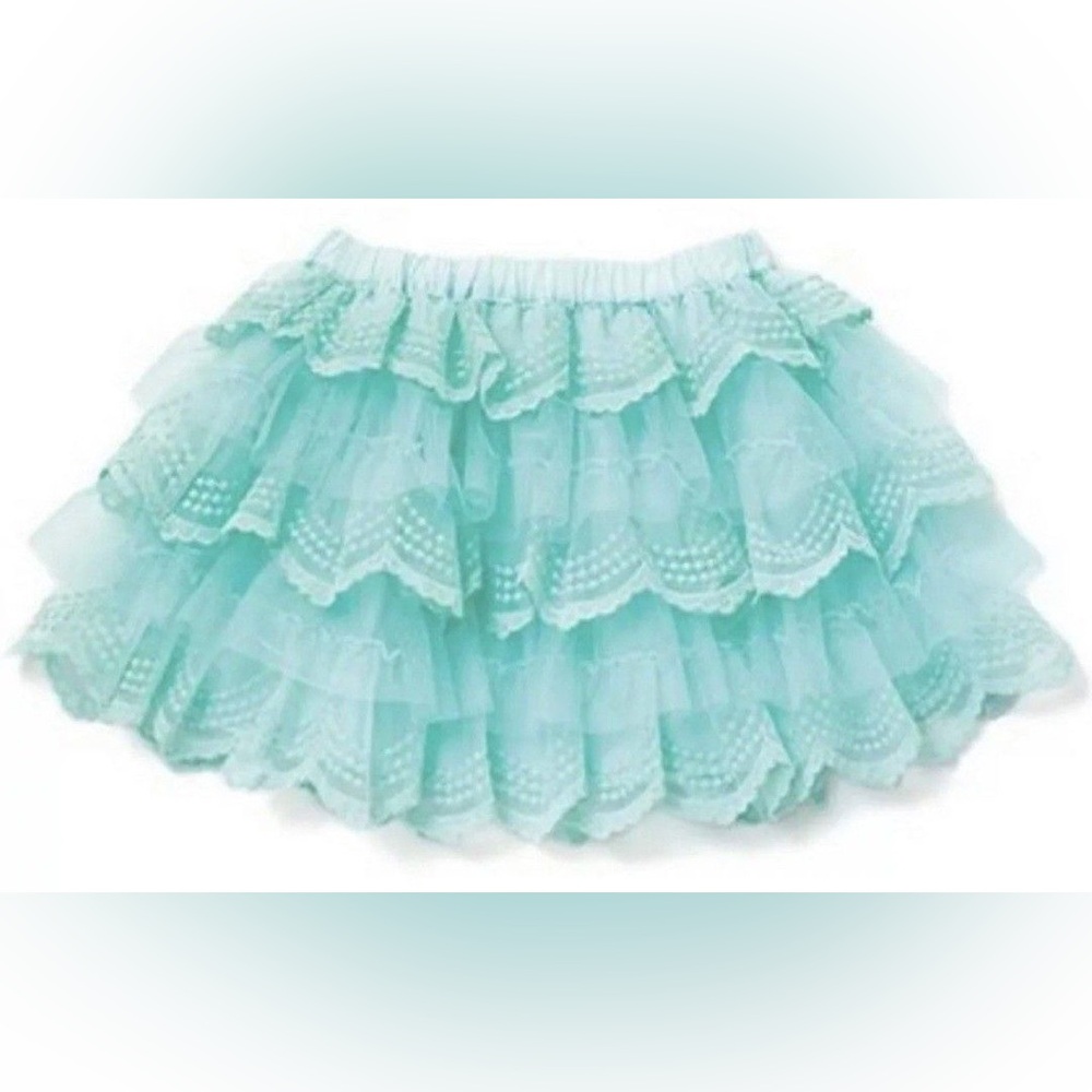NWOT Matilda Jane Peppermint Patty Tulle Ruffle Skirt